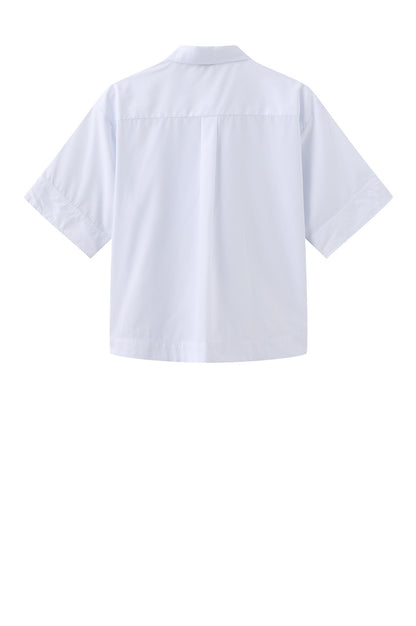 LUXZUZ // ONE TWO Elene Shirt Shirt 901 White