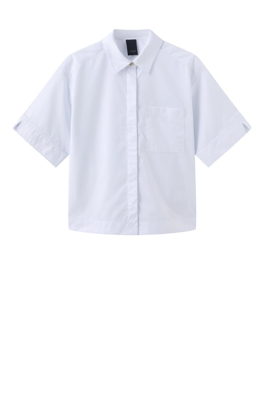 LUXZUZ // ONE TWO Elene Shirt Shirt 901 White