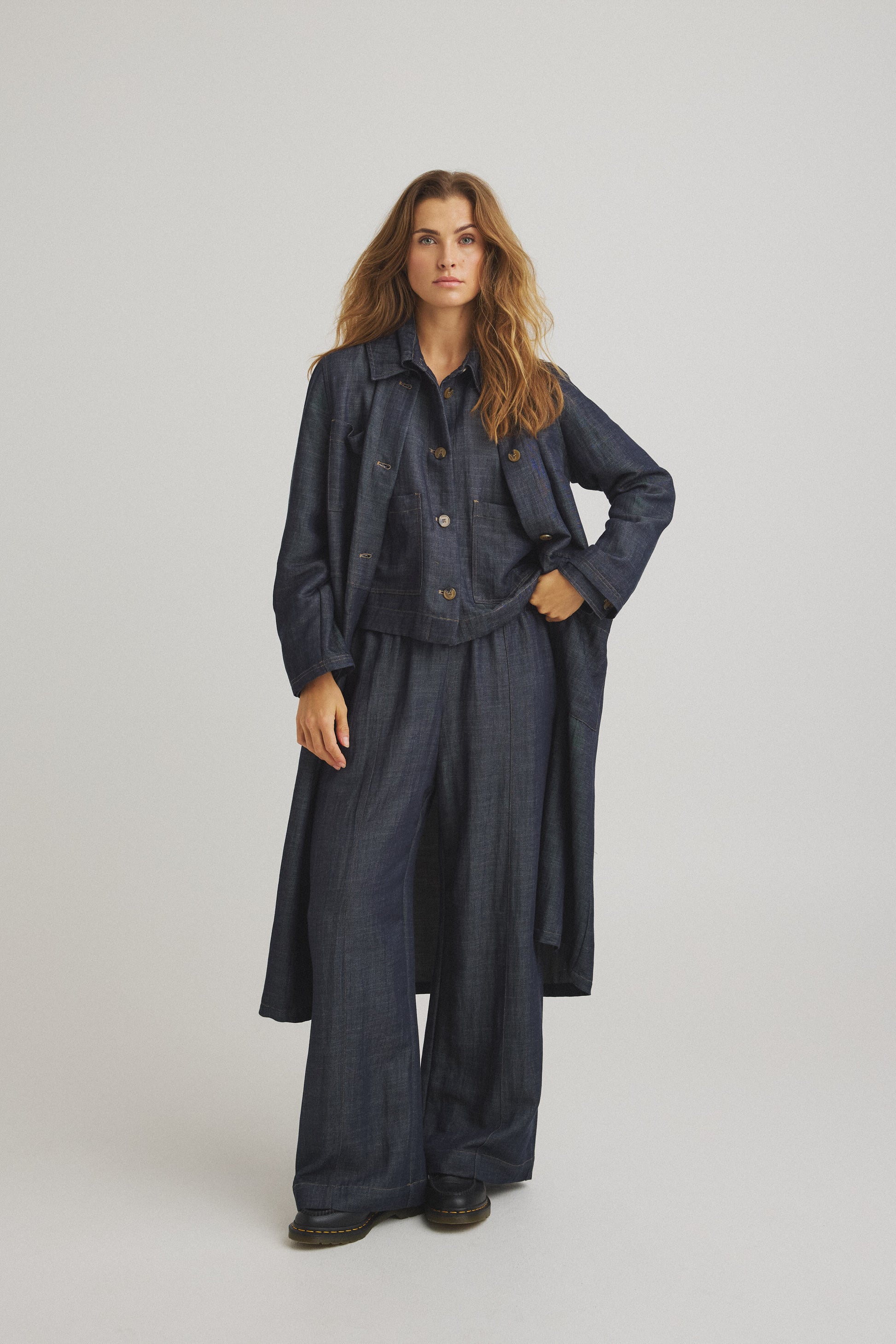 LUXZUZ // ONE TWO Elvina Jacket Jacket 579 Denim like