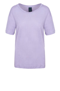 Essenti Linen T-Shirt - Lavender