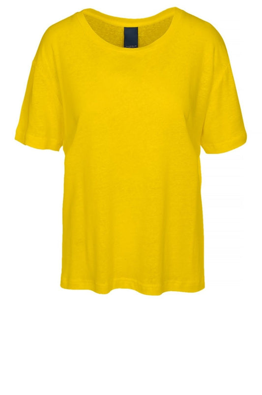 LUXZUZ // ONE TWO Essenti T-Shirt T-Shirt 116 Cyber Yellow