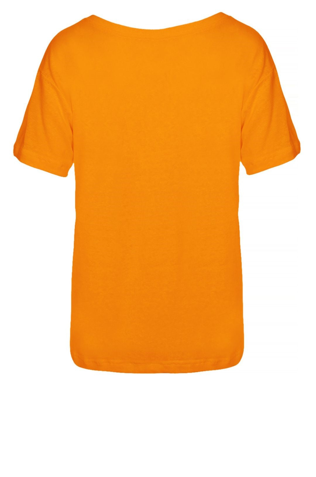 LUXZUZ // ONE TWO Essenti T-Shirt T-Shirt 202 Flame Orange