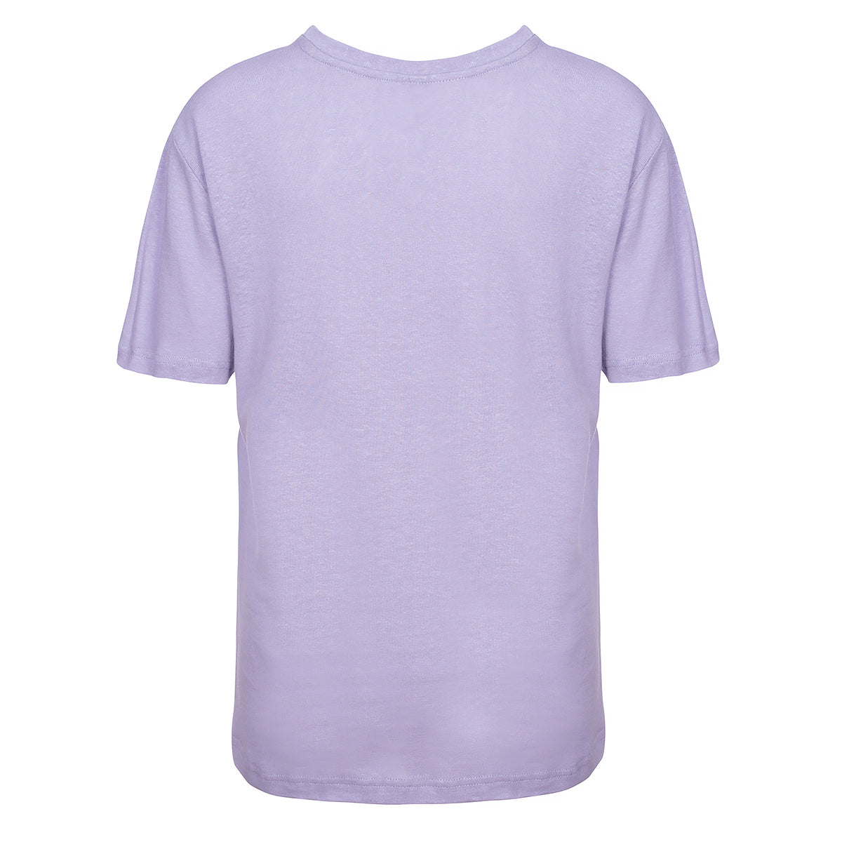 LUXZUZ // ONE TWO Essenti Linen T-Shirt T-Shirt 421 Lavender