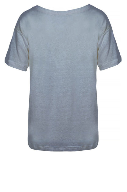 LUXZUZ // ONE TWO Essenti T-Shirt T-Shirt 503 Blue Fog