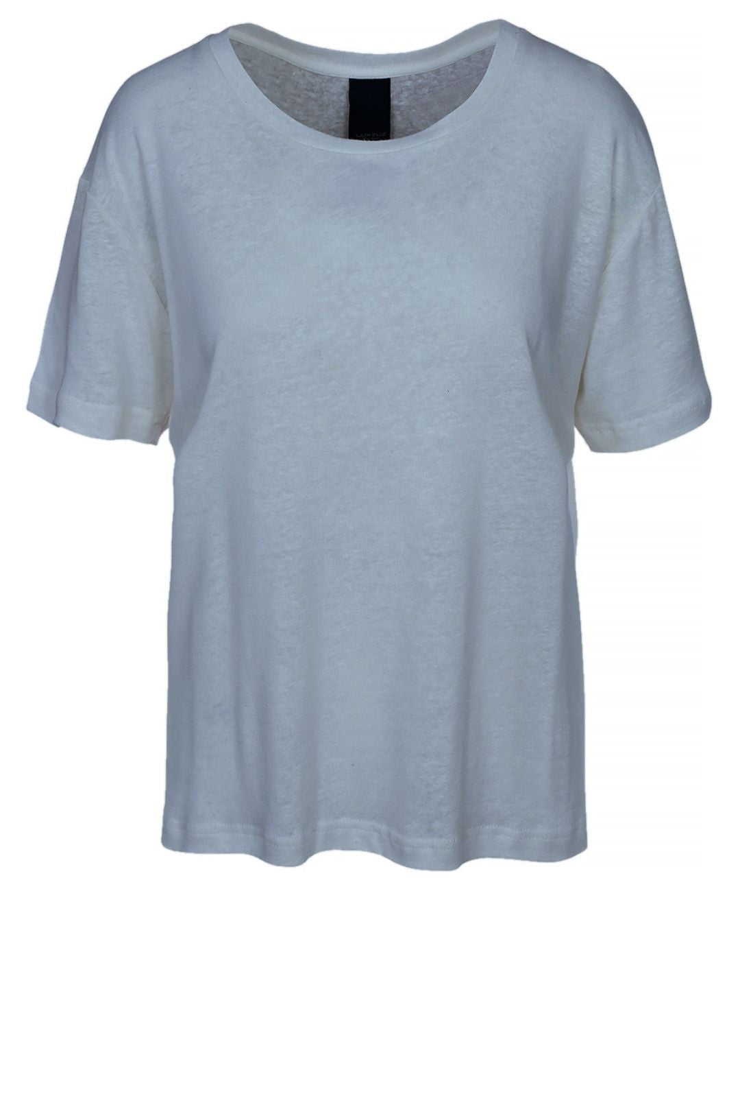 LUXZUZ // ONE TWO Essenti Linen T-Shirt T-Shirt 503 Blue Fog