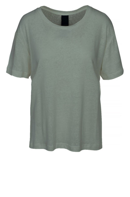 LUXZUZ // ONE TWO Essenti Linen T-Shirt T-Shirt 601 Cactus