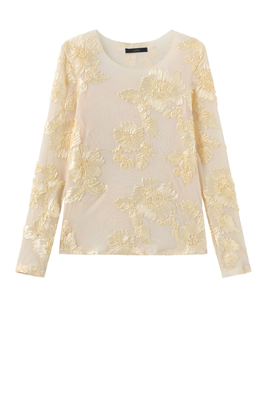 LUXZUZ // ONE TWO Florana T-Shirt T-Shirt 129 Pastel Yellow
