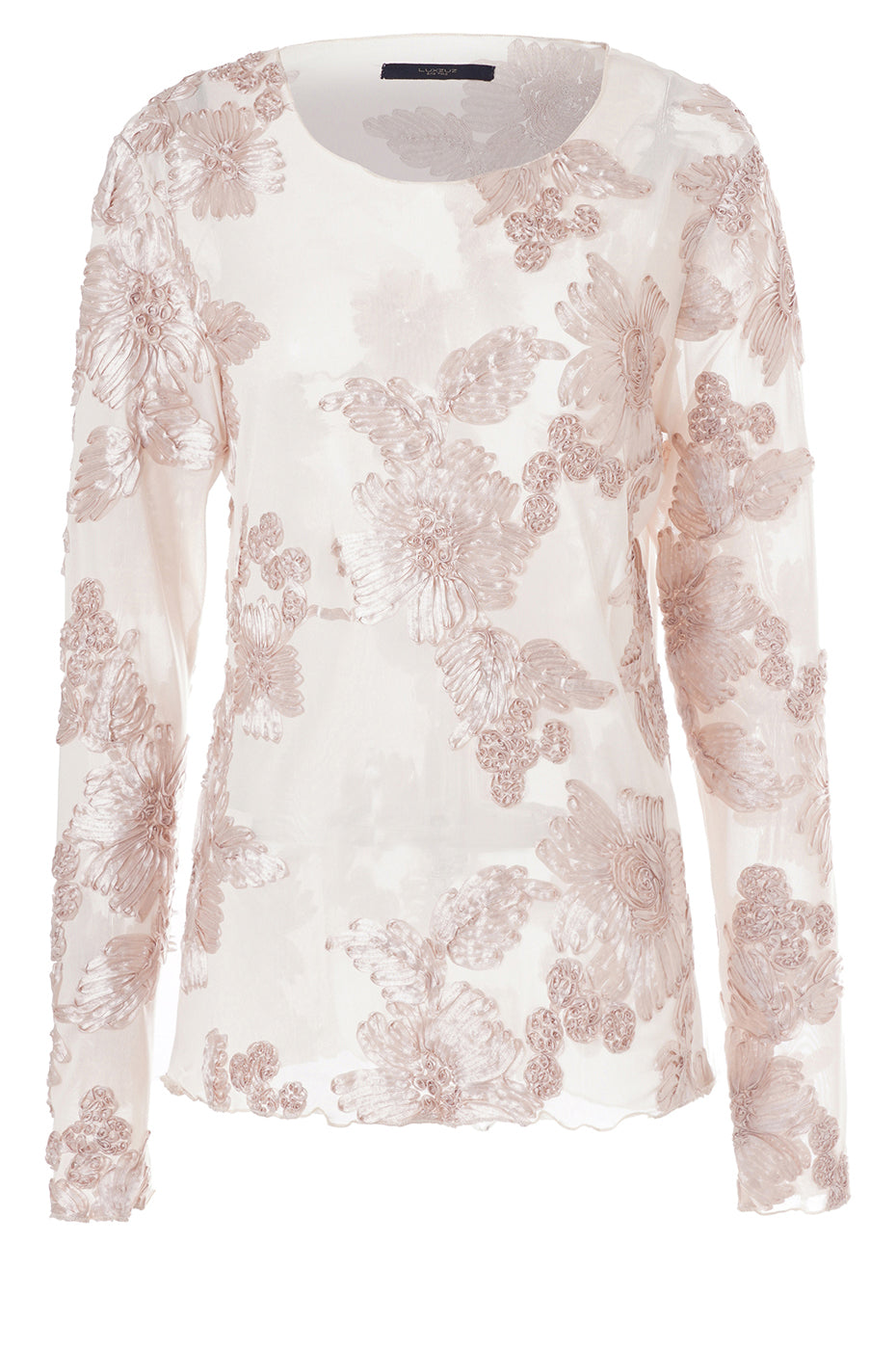 LUXZUZ // ONE TWO Florana T-Shirt T-Shirt 708 White Sand