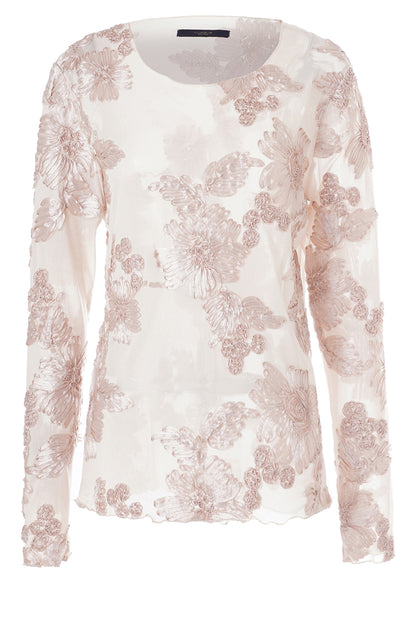 LUXZUZ // ONE TWO Florana T-Shirt T-Shirt 708 White Sand