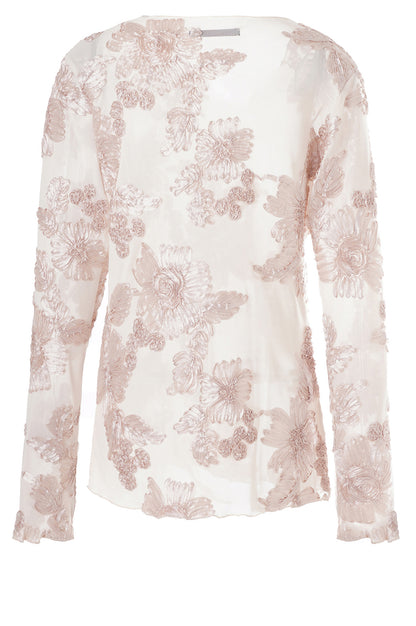 LUXZUZ // ONE TWO Florana T-Shirt T-Shirt 708 White Sand