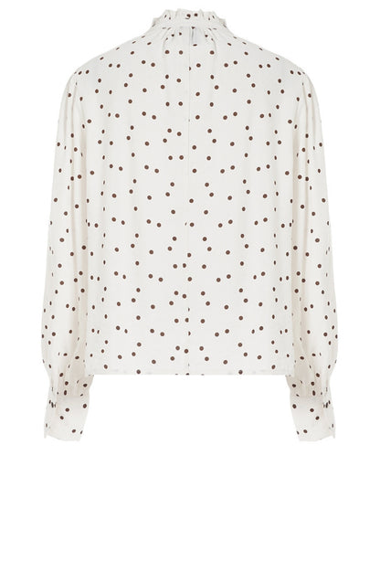LUXZUZ // ONE TWO Flow Blouse Blouse 737 Cream