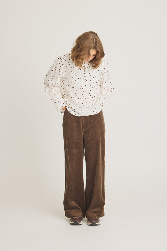LUXZUZ // ONE TWO Flow Blouse Blouse 737 Cream