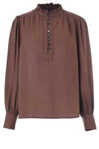 Flow Blouse - Chicory Coffee
