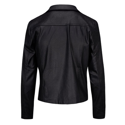 LUXZUZ // ONE TWO Fritsenio Coated Suede Jacket Jacket 999 Black