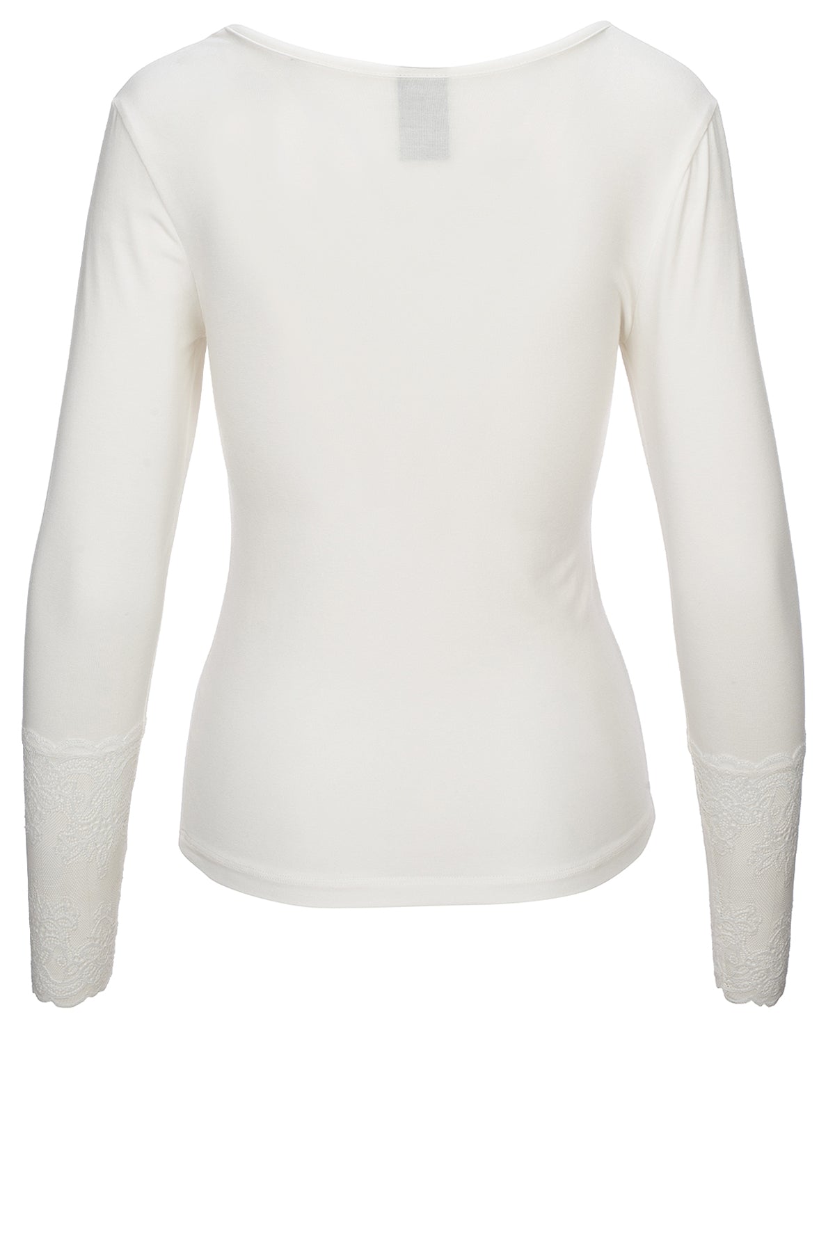 LUXZUZ // ONE TWO Gitte Bamboo T-Shirt 737 Cream