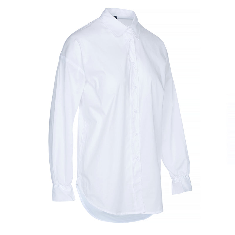 LUXZUZ // ONE TWO Gritha Shirt Shirt 901 White