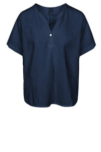 Helily Blouse - Navy Blue