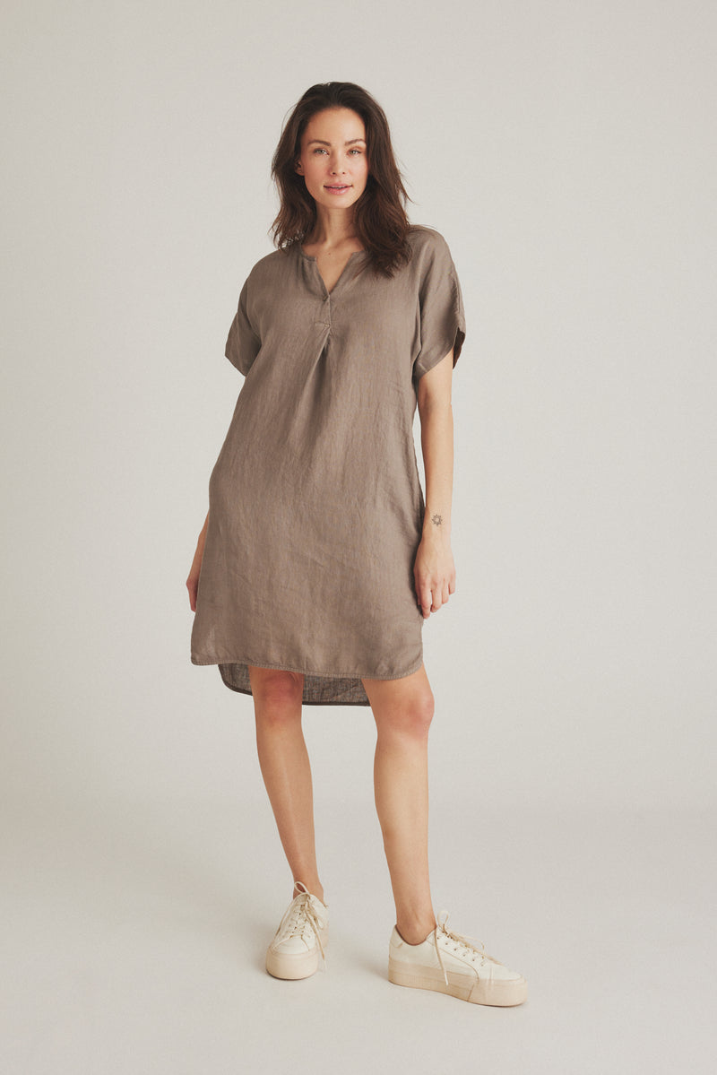 LUXZUZ // ONE TWO Helinia Dress Dress 765 Drift Wood