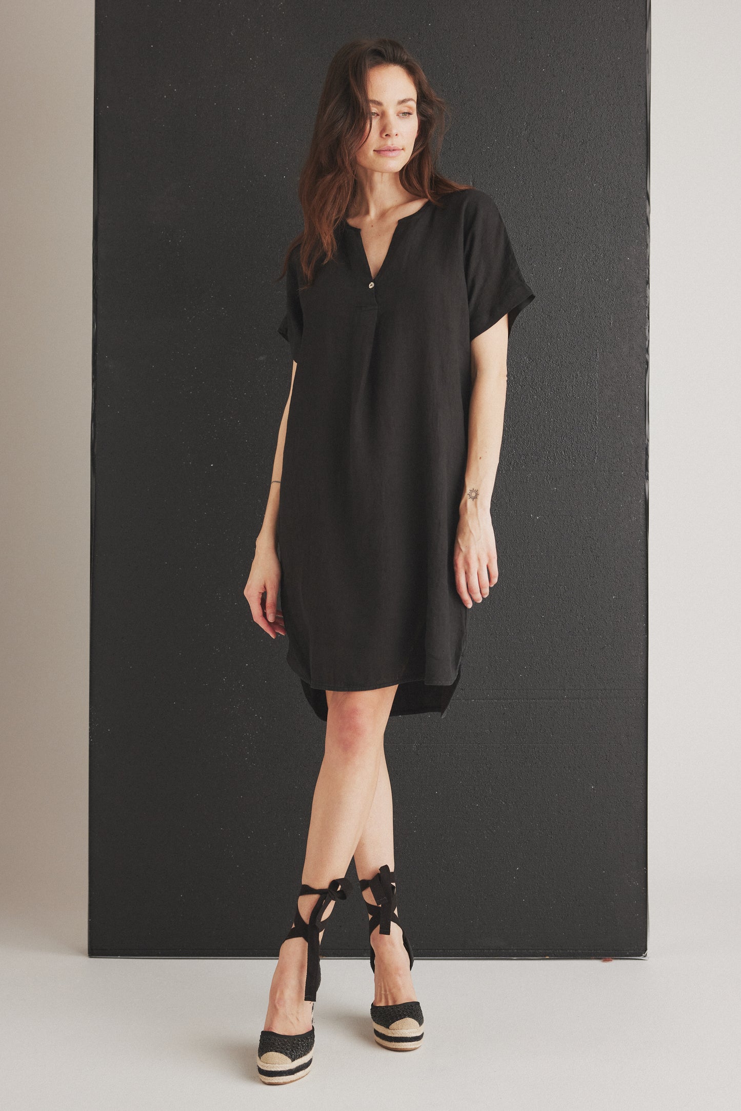 LUXZUZ // ONE TWO Helinia Dress Dress 999 Black