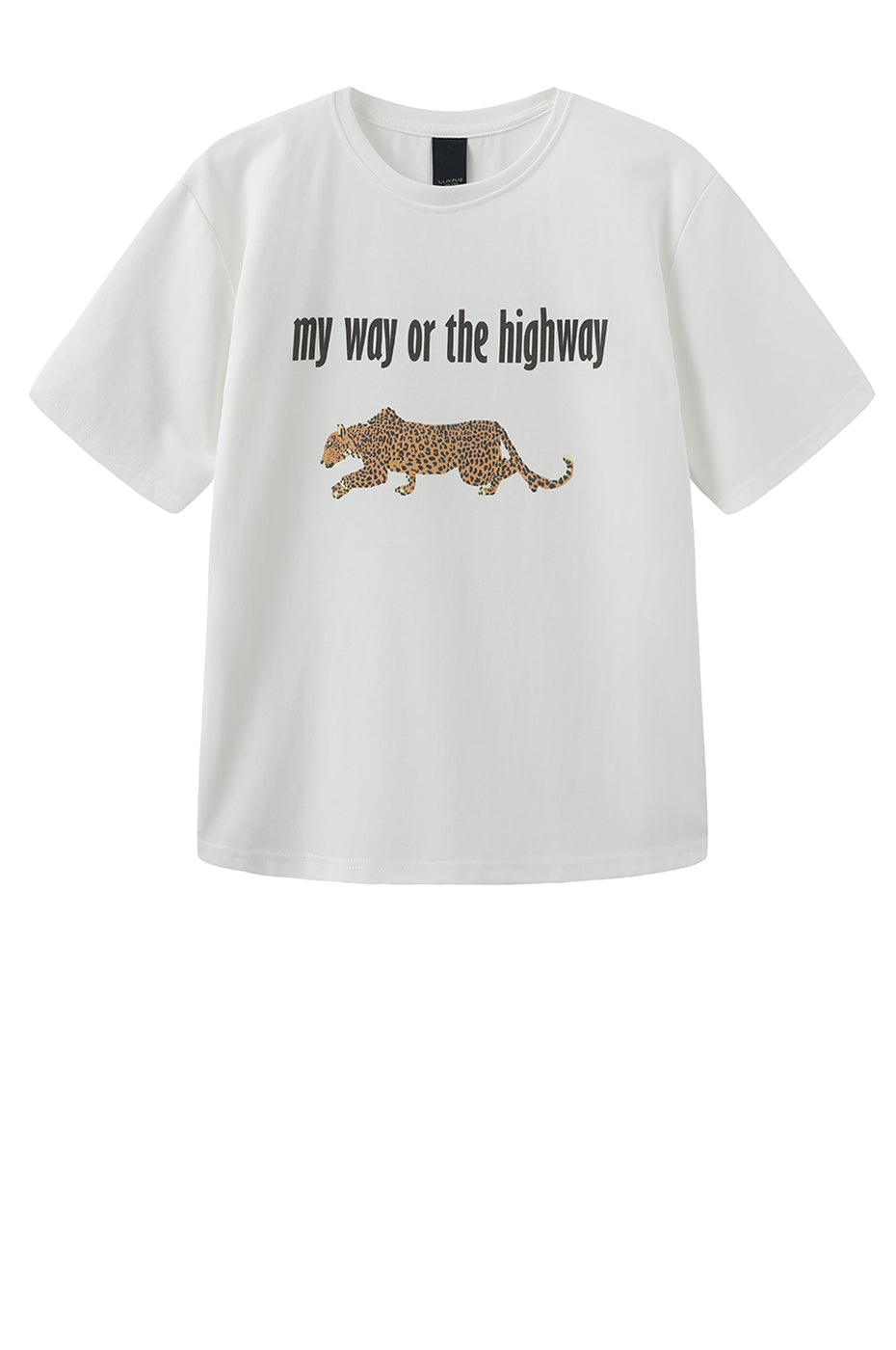 LUXZUZ // ONE TWO Hiway T-shirt T-Shirt 737 Cream