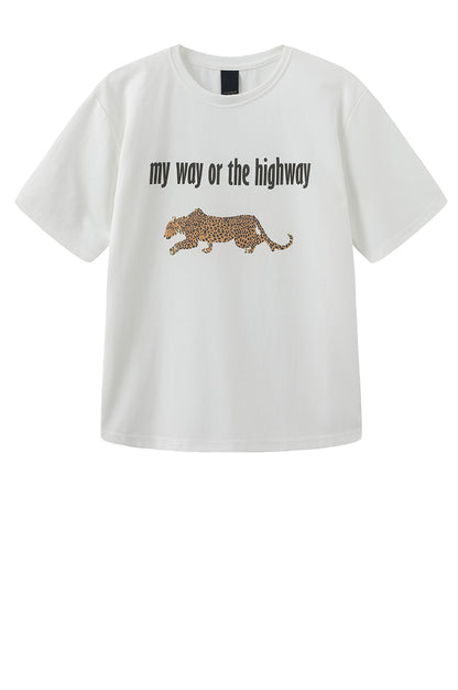 LUXZUZ // ONE TWO Hiway T-shirt T-Shirt 737 Cream