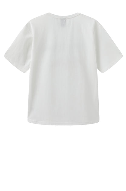 LUXZUZ // ONE TWO Hiway T-shirt T-Shirt 737 Cream