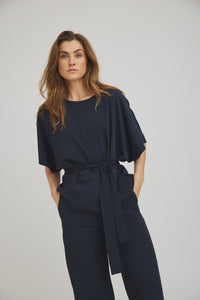 Irka Blouse - Dark Marine