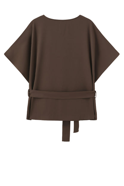 LUXZUZ // ONE TWO Irka Blouse Blouse 749 Rain Drum