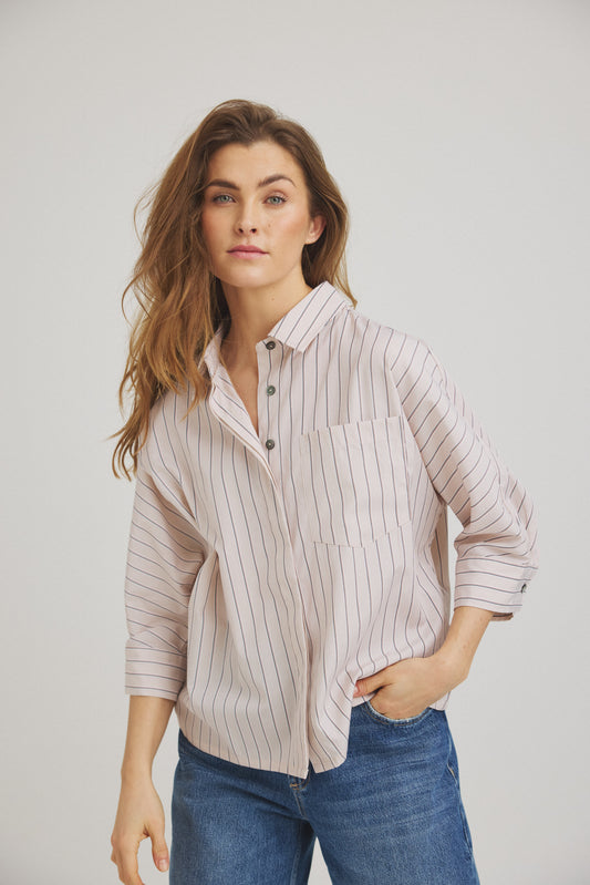 LUXZUZ // ONE TWO Jani Shirt Shirt 789 Chateau Gray