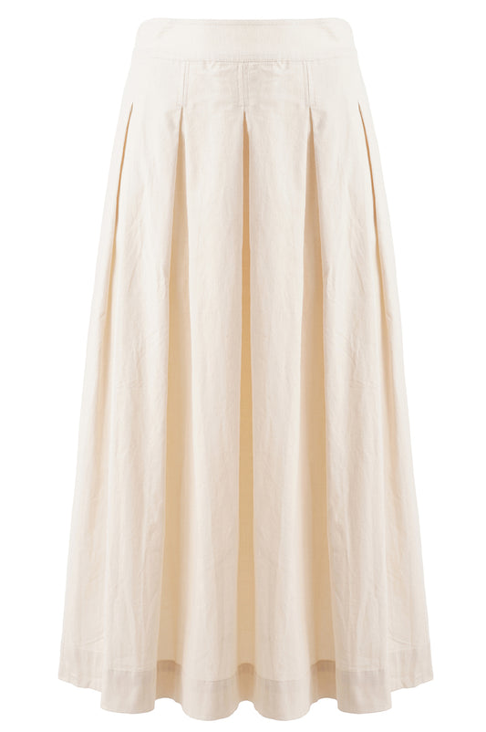 LUXZUZ // ONE TWO Jansine Skirt Skirt 741 Ecru