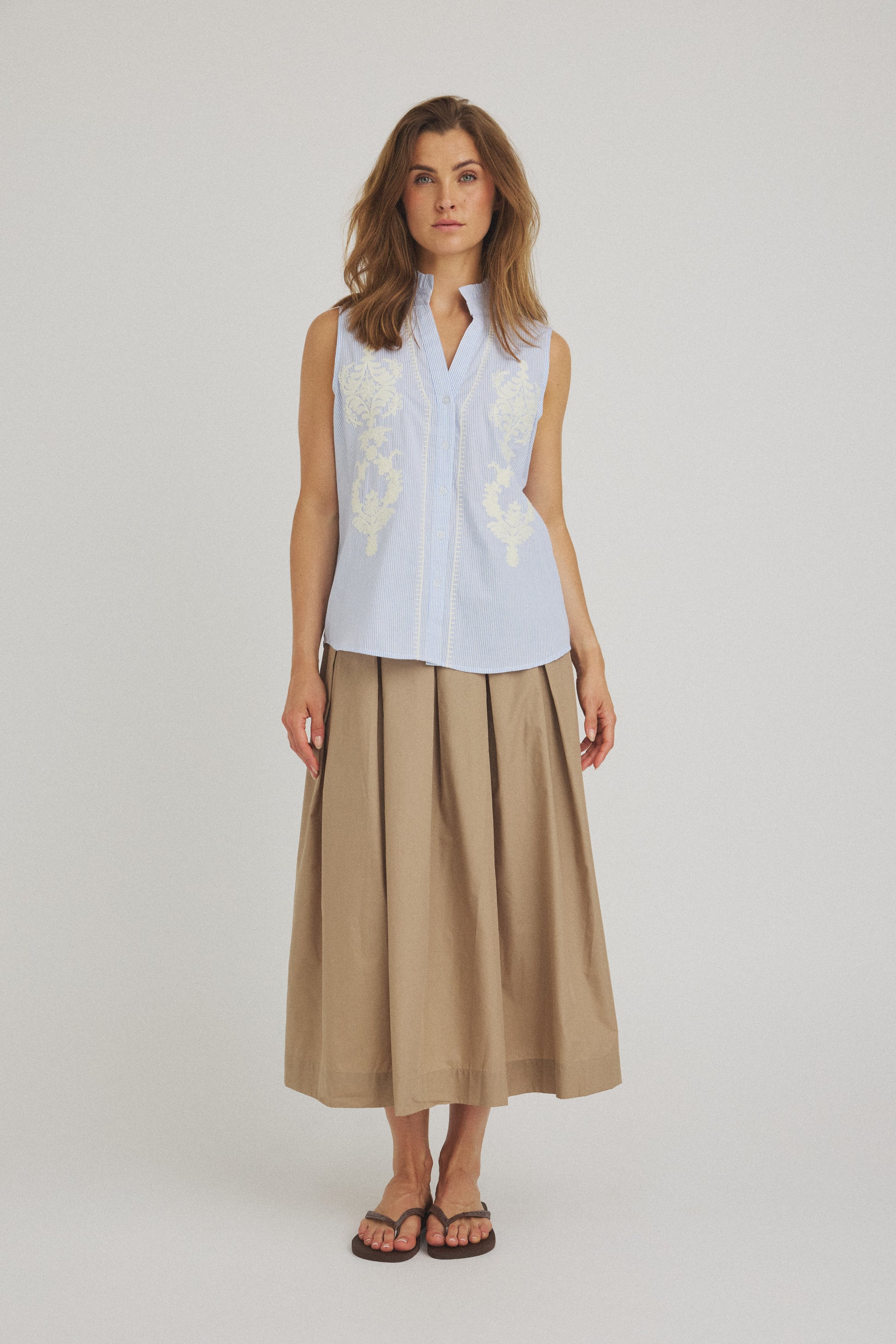 LUXZUZ // ONE TWO Jansine Skirt Skirt 777 Sahara