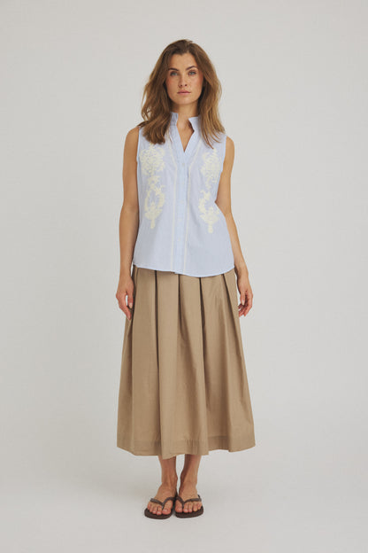 LUXZUZ // ONE TWO Jansine Skirt Skirt 777 Sahara
