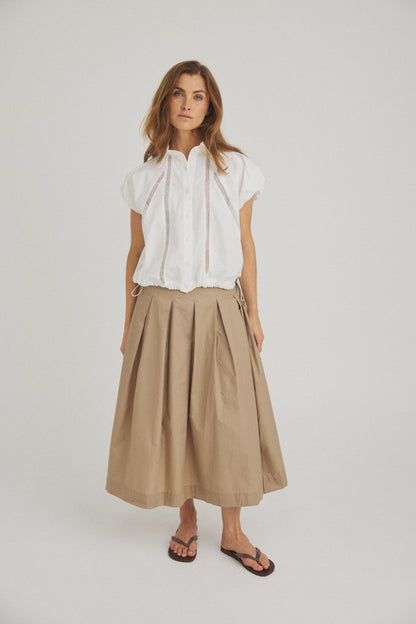 LUXZUZ // ONE TWO Jansine Skirt Skirt 777 Sahara