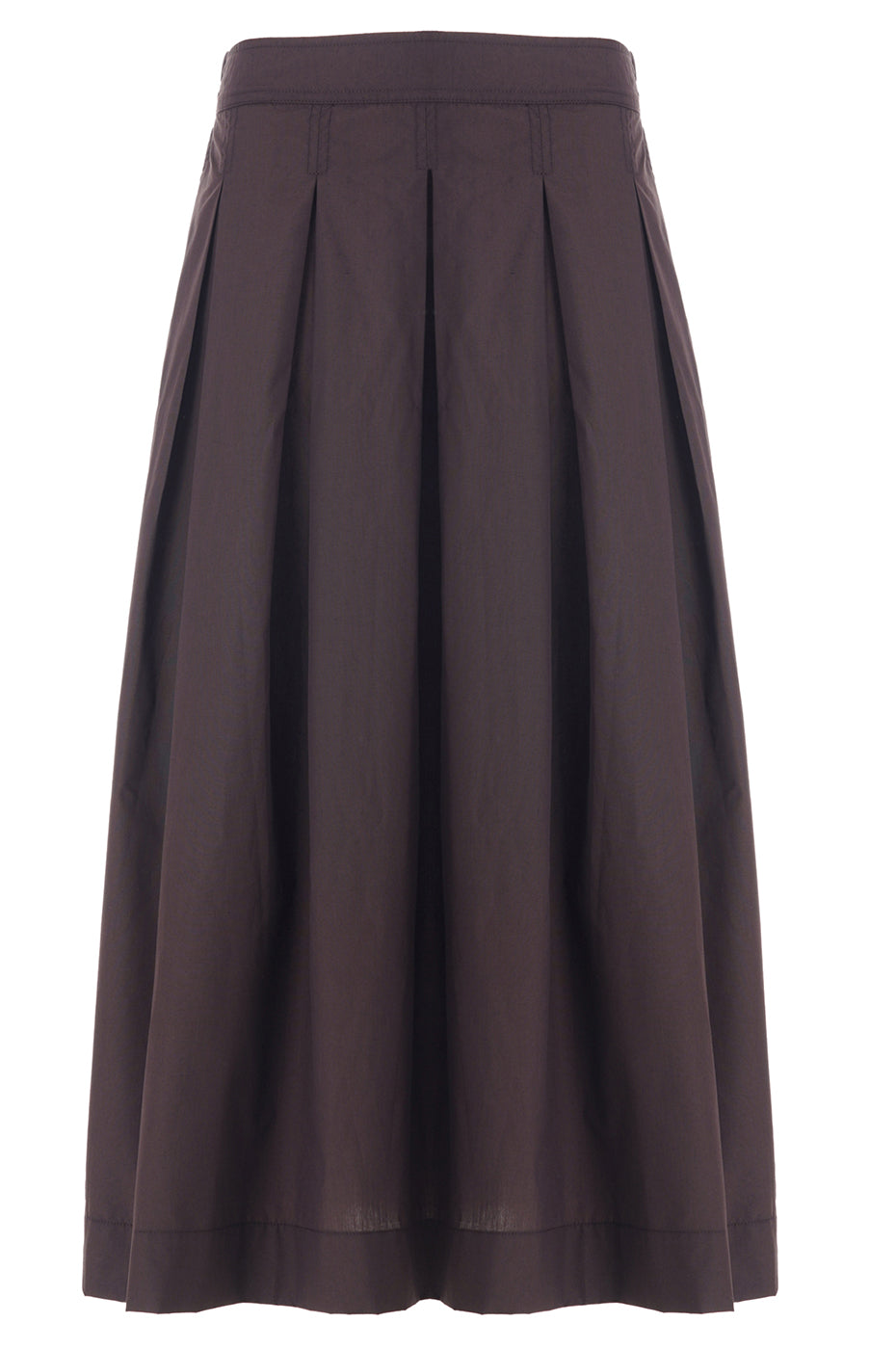 LUXZUZ // ONE TWO Jansine Skirt Skirt 793 Chocolate Plum