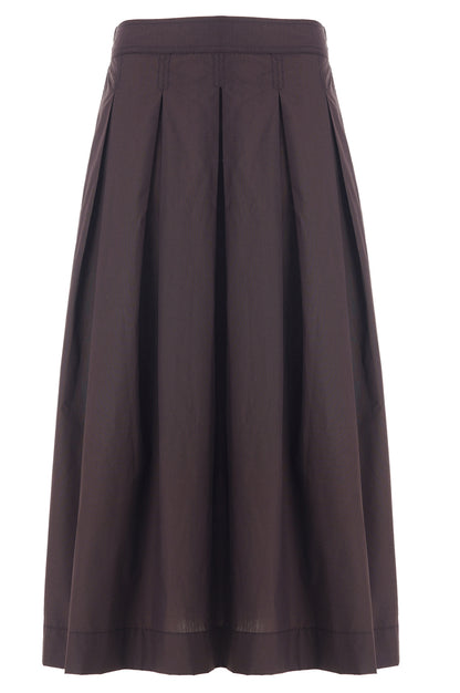 LUXZUZ // ONE TWO Jansine Skirt Skirt 793 Chocolate Plum