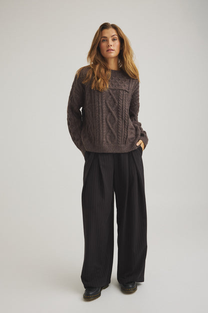 LUXZUZ // ONE TWO Jaqueline Pant Pant 999 Black