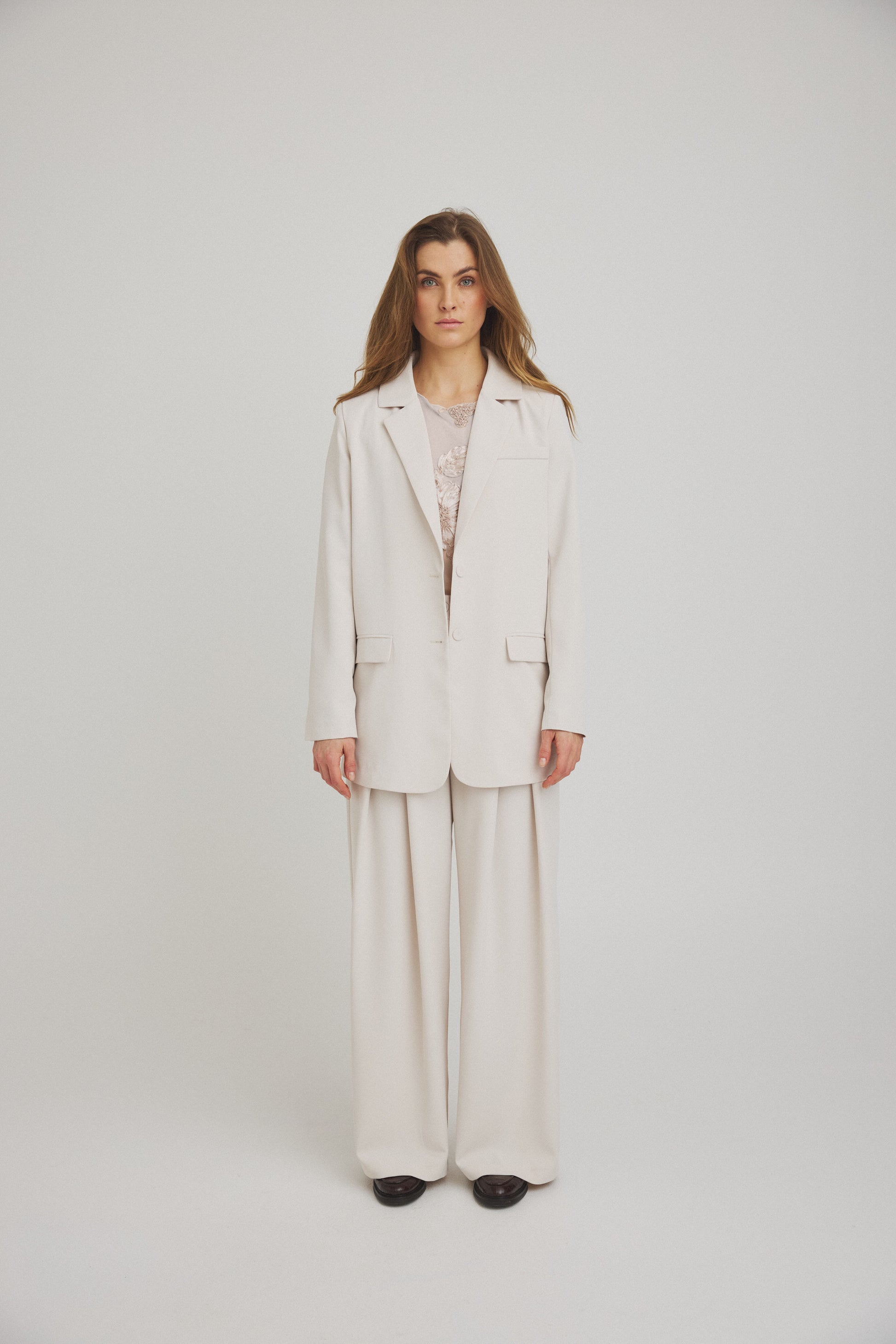 LUXZUZ // ONE TWO Jaqueline pant Pant 708 White Sand
