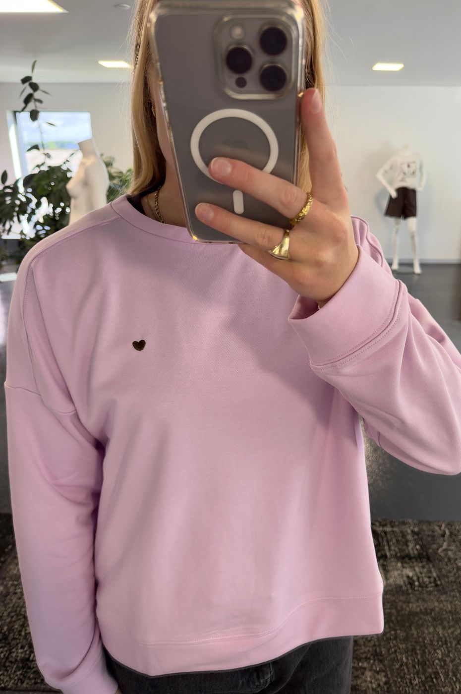 LUXZUZ // ONE TWO Jeanie Sweat Sweat 328 Pink Lavender