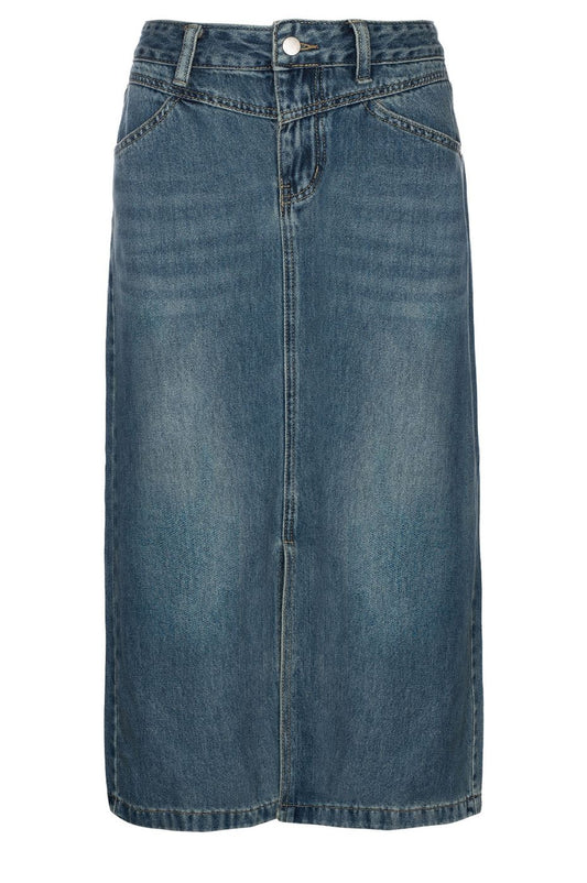 LUXZUZ // ONE TWO Jeansa Skirt Skirt 531 Faded Denim