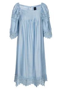 Jirina Dress - Chambray Blue