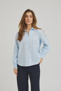 Joa Blouse - Chambray Blue