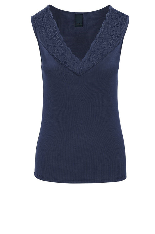 LUXZUZ // ONE TWO Joy Top Top 575 Navy Blue