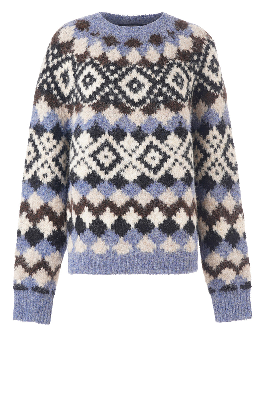 LUXZUZ // ONE TWO Judithe Knit Knit 541 Blue Indigo