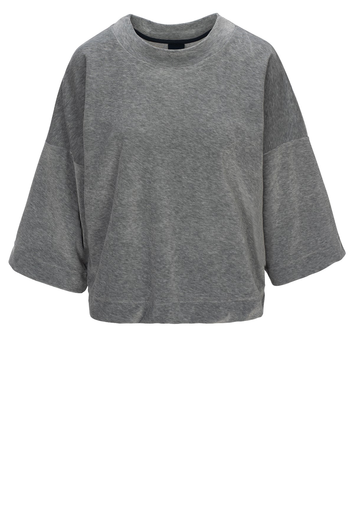 LUXZUZ // ONE TWO Julie Sweat T-Shirt 821 Grey Marl