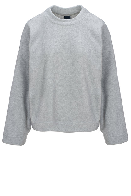 LUXZUZ // ONE TWO Julle Sweat Sweat 808 Light Grey Melange