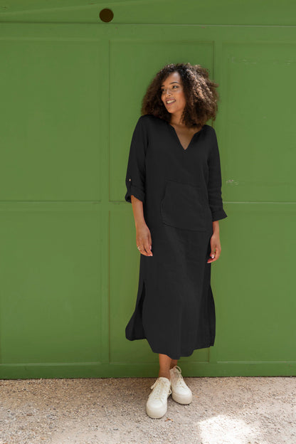 LUXZUZ // ONE TWO Kaja Dress Dress 999 Black