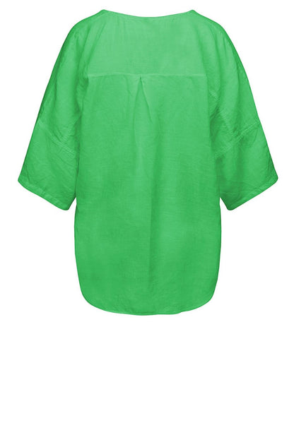 LUXZUZ // ONE TWO Kamilla Blouse Blouse 623 Kelly Green