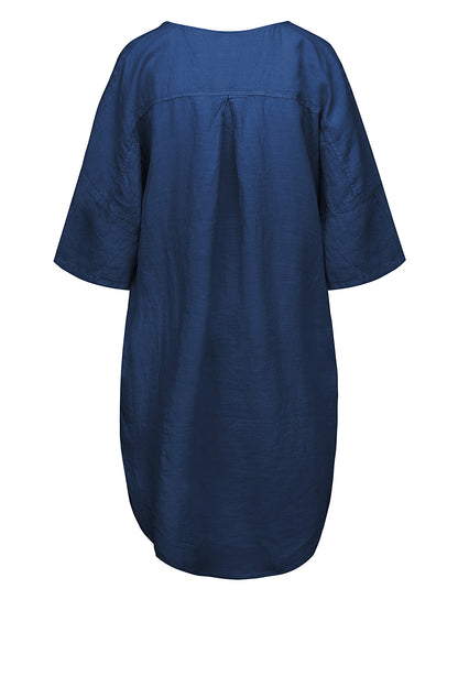 LUXZUZ // ONE TWO Kamille Dress Dress 575 Navy Blue