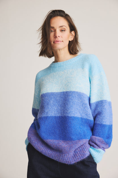 LUXZUZ // ONE TWO Kanya Knit Knit 514 Cashmere Blue