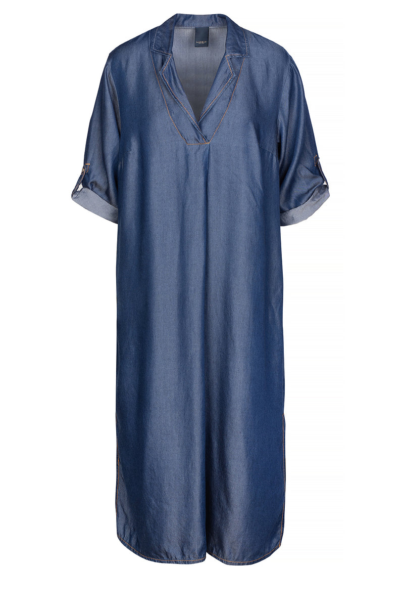 LUXZUZ // ONE TWO Karia Dress Dress 541 Blue Indigo